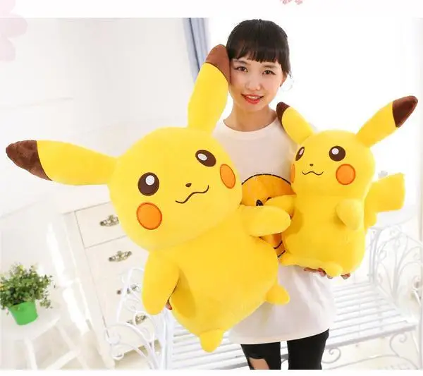 Kawaii 2022 New Doll Pocket Monsters Soft Stuffed Plush Toys Nintendo Detective Pikachu Pokemon Toy