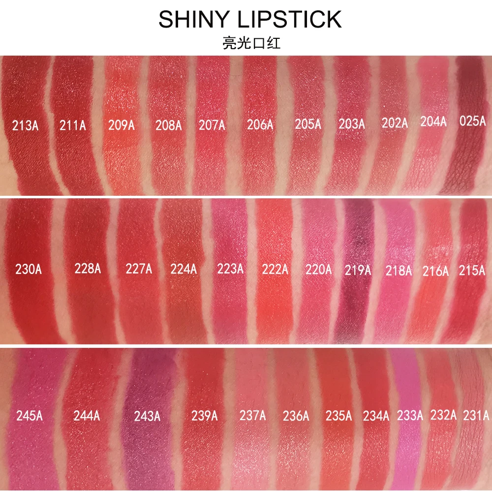 
AKIACO metallic lip stick Rich Color Long Wear Private Label Satin Matte Lipstick 