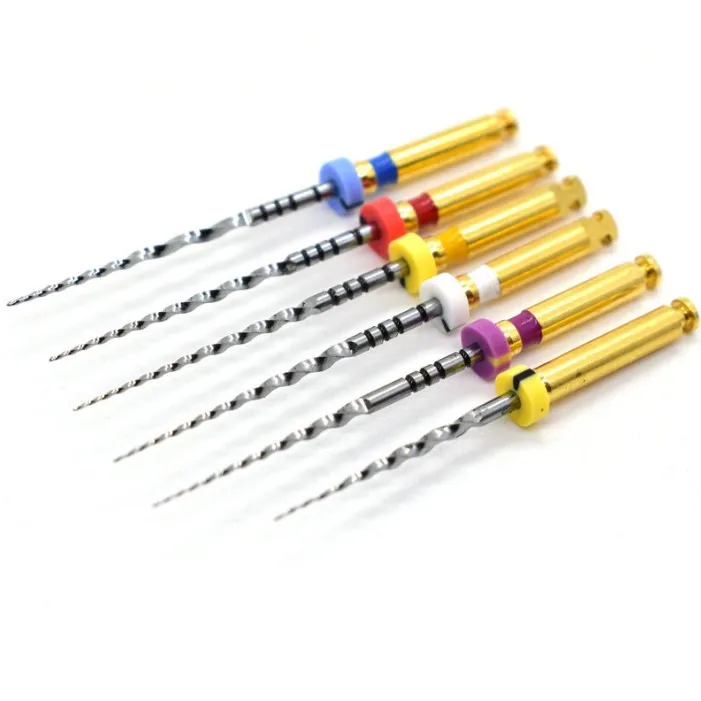 SJ Endodontic NiTi Super Files Universal Endo Rotary Steel File Dental Niti Rotary Root Canal Files OEM Wholesale
