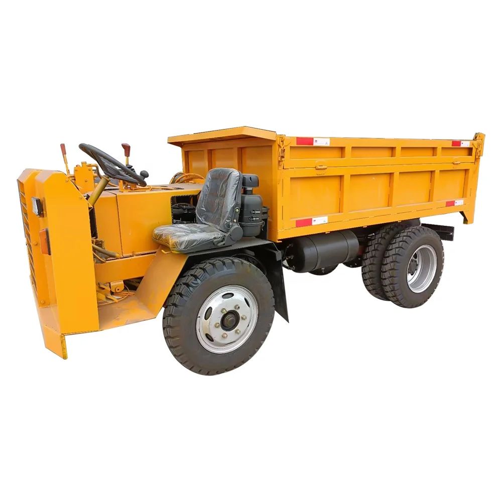 Four-wheel drive underground mine diesel truck, mining dump trucks for sale diesel dumper for loading 4-16T