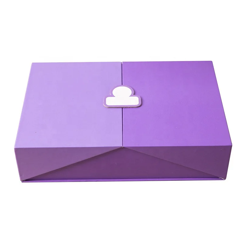 double door with magnetic closure luxury rigid box