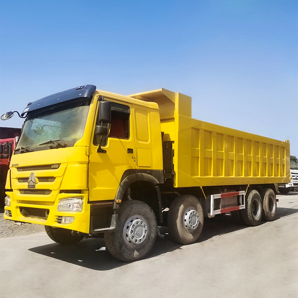 Sino Dump Truck Hohan 40 Ton Dump Truck New 10 Tires Volume Sand Tipper Truck