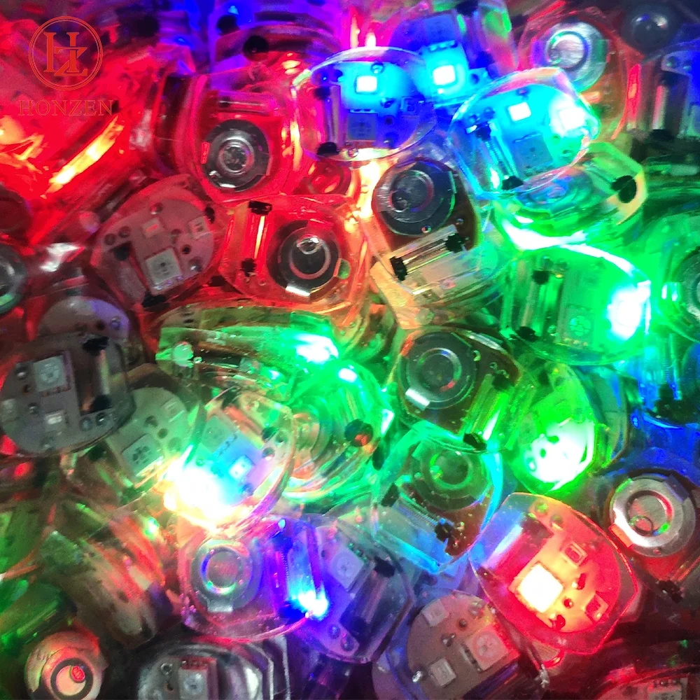Waterproof color changed christmas decoration mini vibration sensor flashing led light for clothes and shoes