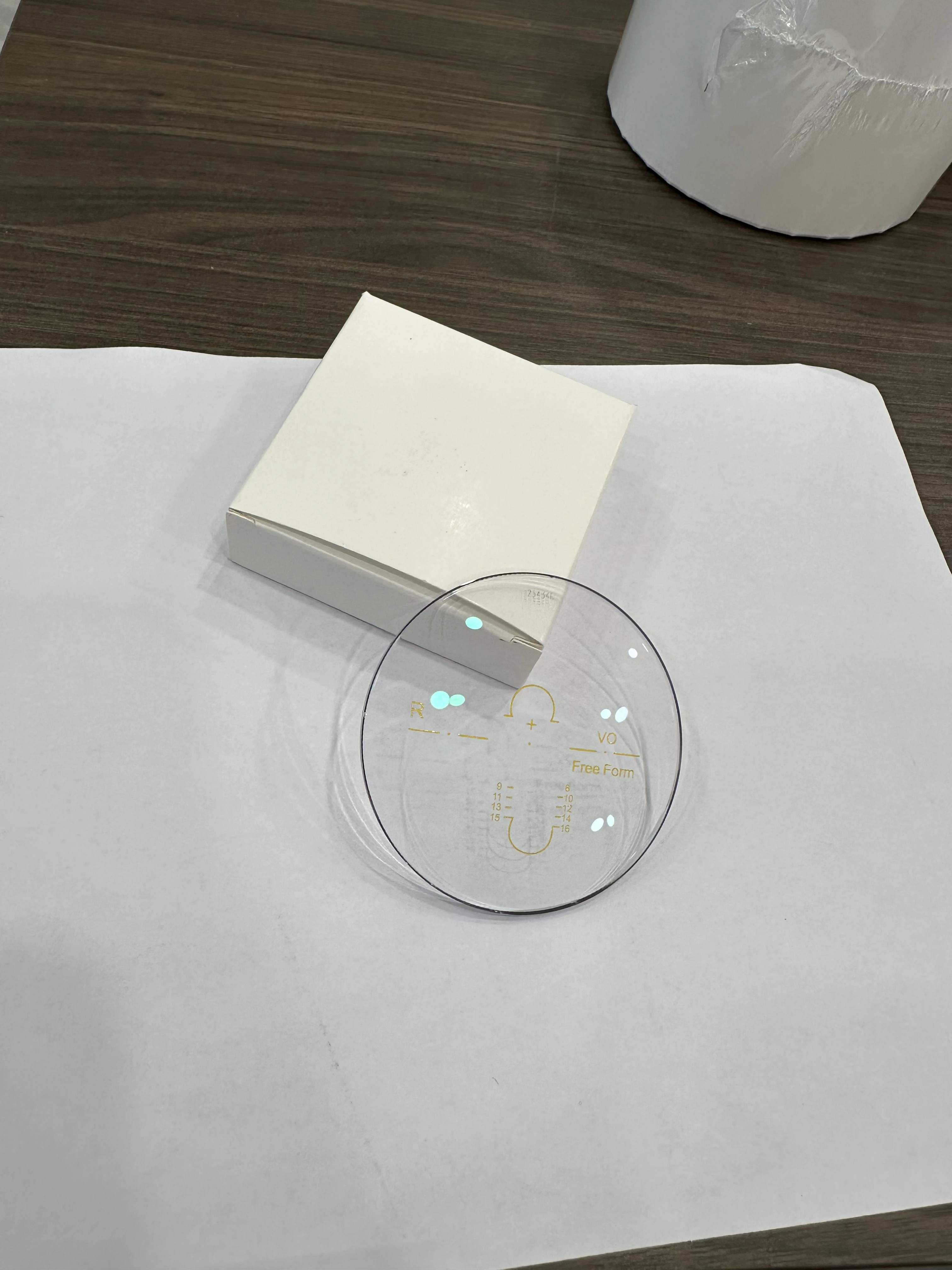 Hot Sale Radiation Protection 1.56 Index Progressive Optical Lens Photo Grey and Brown Blue Cut Lenses