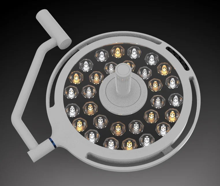 Portable Surgical Lamp Mobile Emergency Surgical Light dental examination light  With Backup Battery Floor Surgery Light