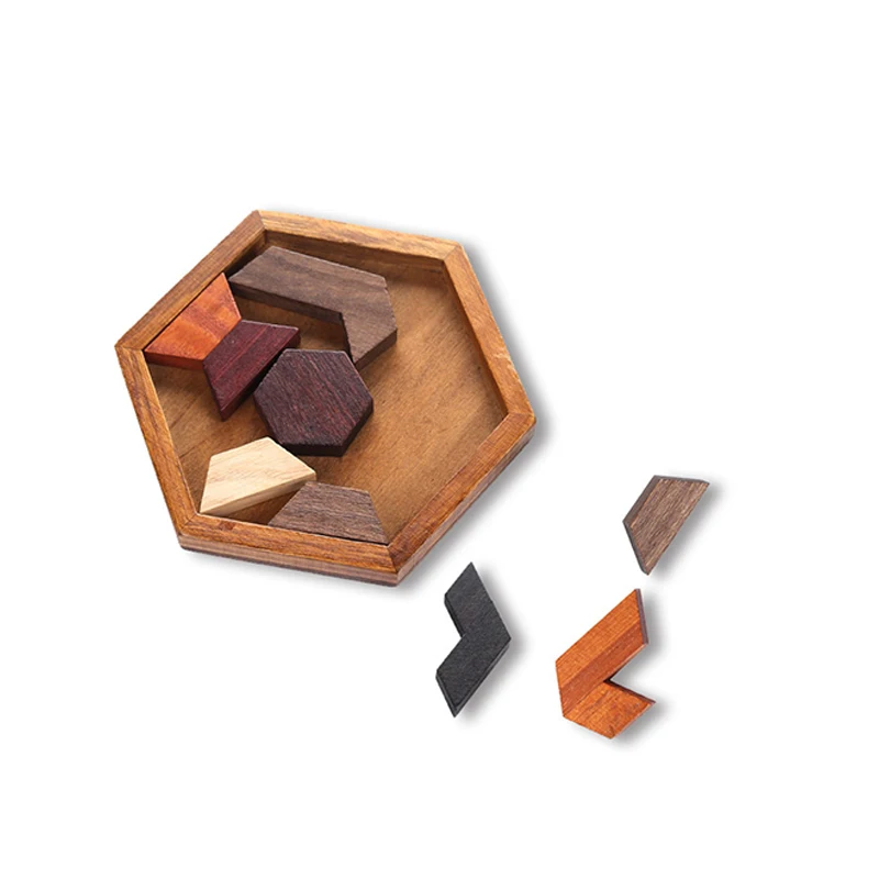 
Classical Educational Enhance Intelligence Children Wooden Puzzle 