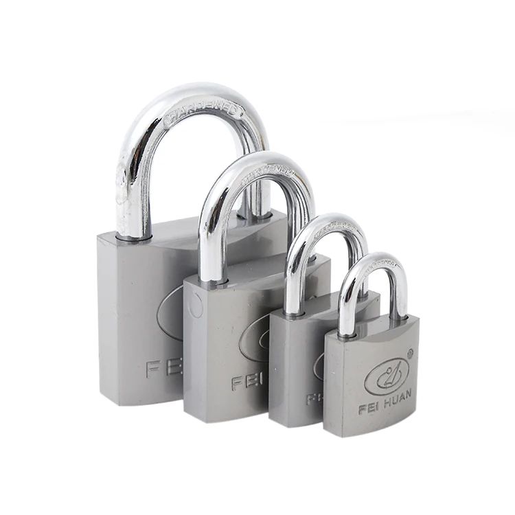 Light Weight customized Eco-Friendly candados de hierro gris Wholesale grey iron padlocks