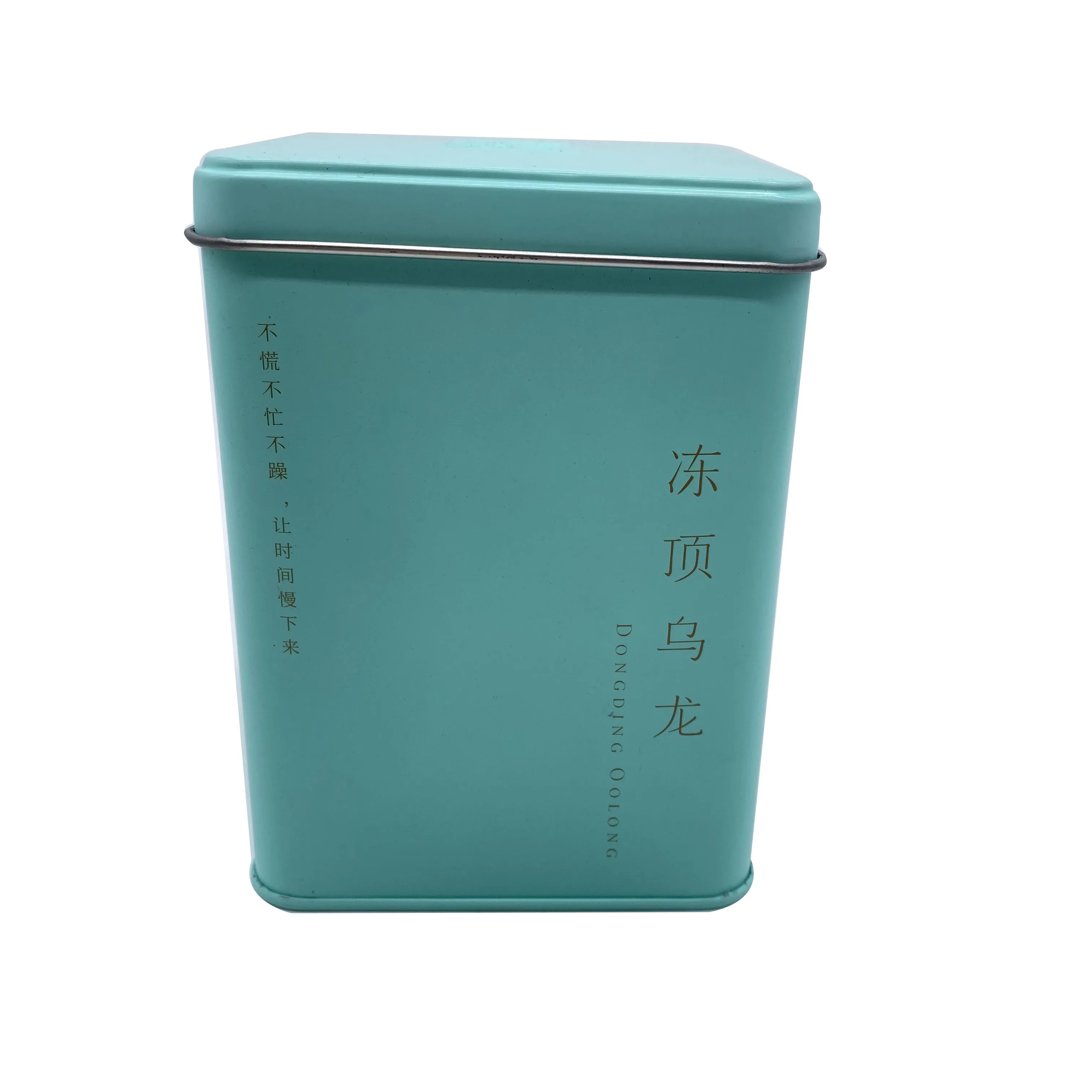 Factory direct price chinese tea airtight tin box custom  tea packaging tin can  custom tea tin containers