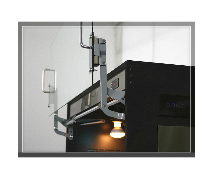 Custom size breathable Wi-Fi link smart fashion silver PVC reptile glass container cage