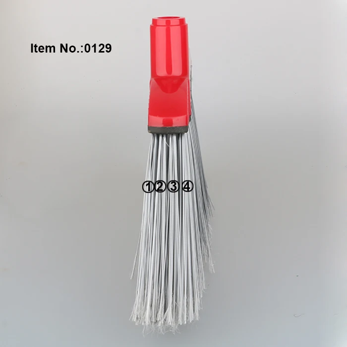 HQ0129 outdoor cleaning hard hair plastic floor broom for USA