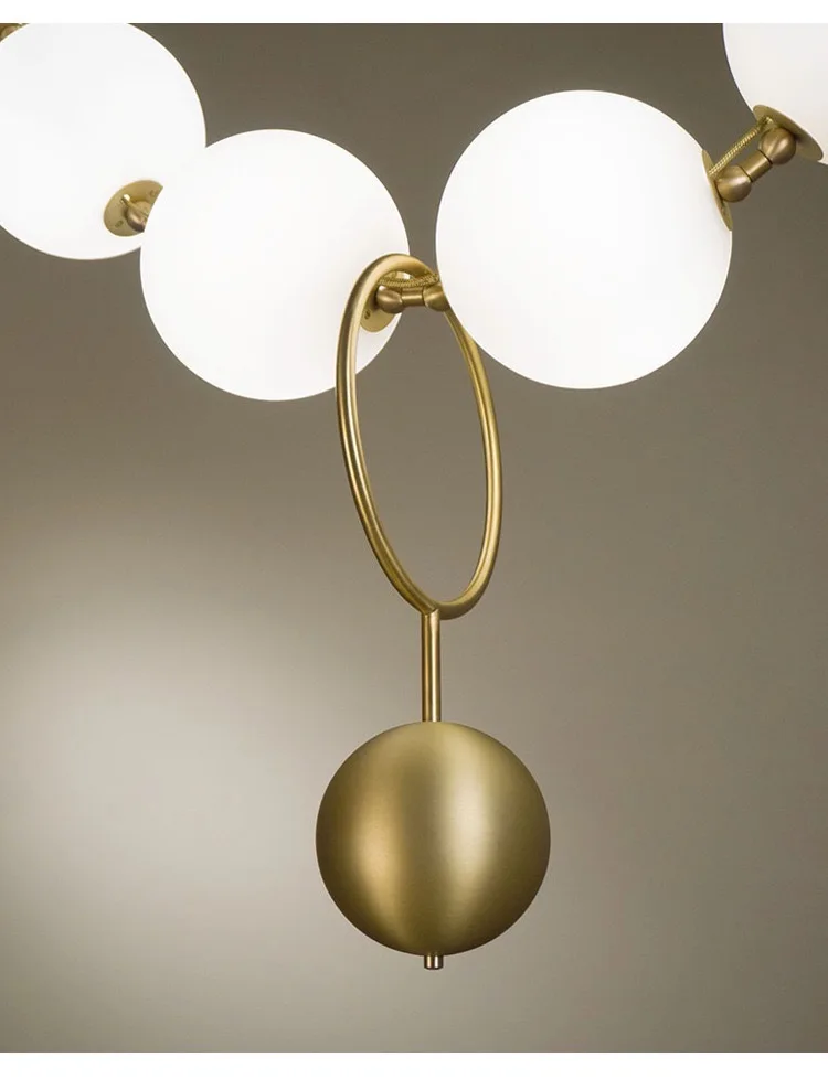 Necklace Design Multi Glass Ball Pendant Lamp