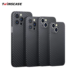 Logo Customize 0.35mm Super Slim Anti-fingerprint PP Cover Carbon Fiber for iPhone 13 Cell Phone Case