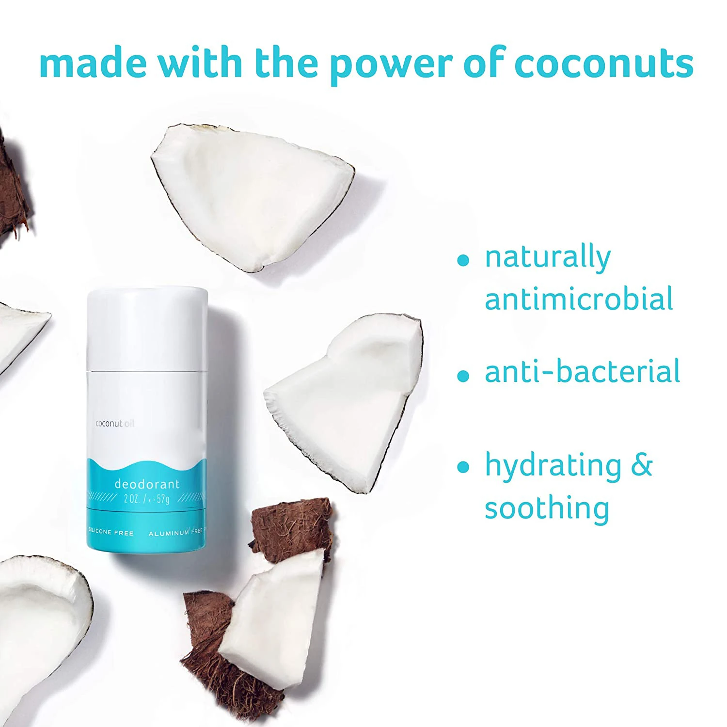 Private label natural Coconut Essential Oil deodorant antiperspirant armpit body fragrance Native