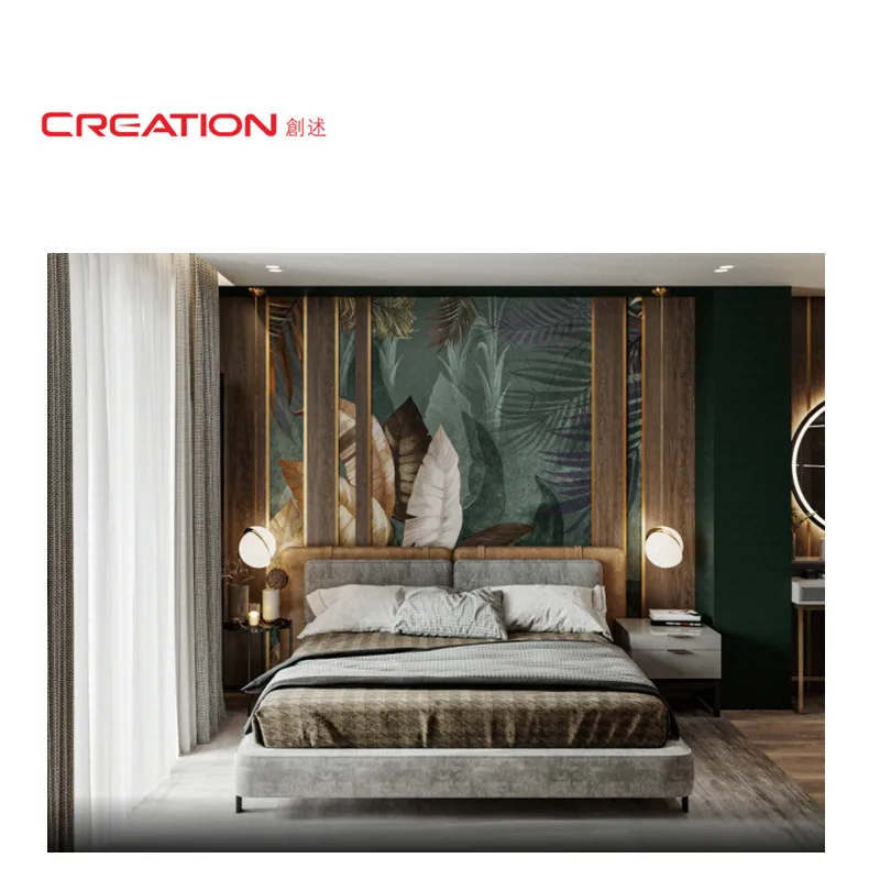 CREATION Light Luxury Five Star Hotel Led FR Wood Veneer Wholesale Discount Hotel Furniture For Sale