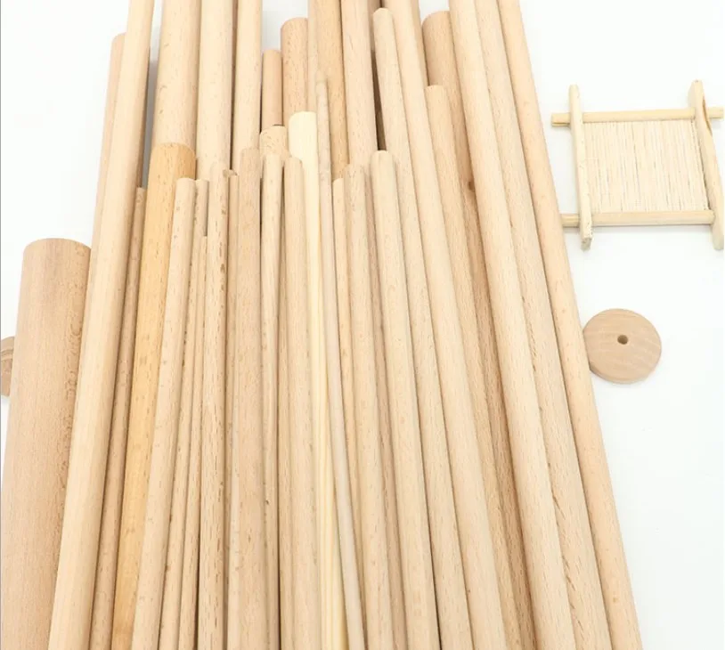 Factory high quality beech wooden stick