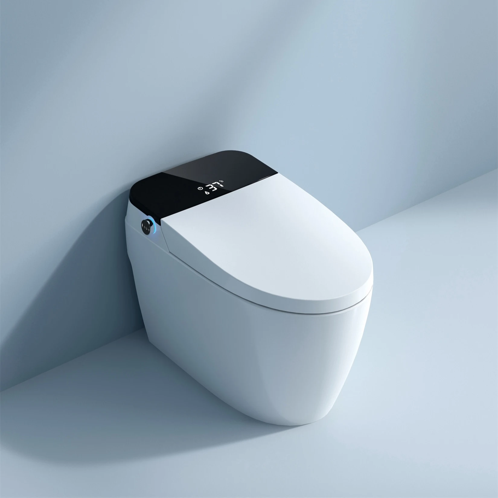 Bathroom Luxury Sensor Electric Automatic Flush Wc Bidet Ceramic Floor One Piece Intelligent Smart Toilet Bowl