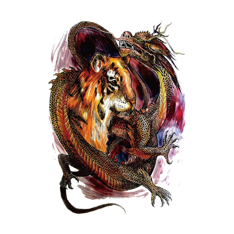 Temporary Tattoo Design Chinese Gmpc Factory Full Back Waterproof Tattoo Stickers