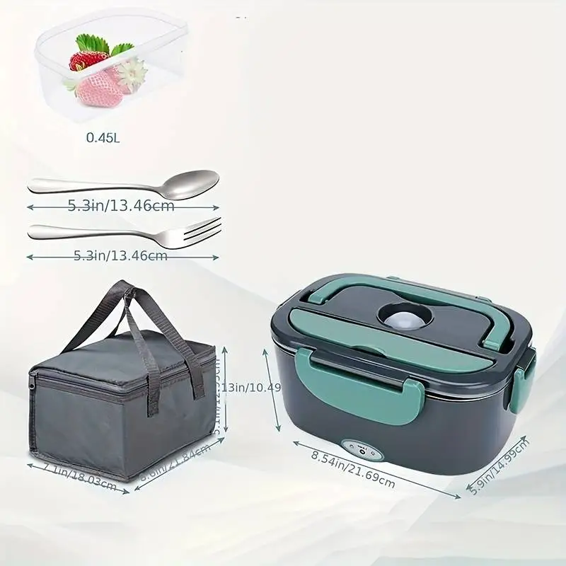 Heater Food Warmer Usb Self Heat Lunch Box Electric Food Warmer Lunch Box Electric For Kids Electric-lunch-box
