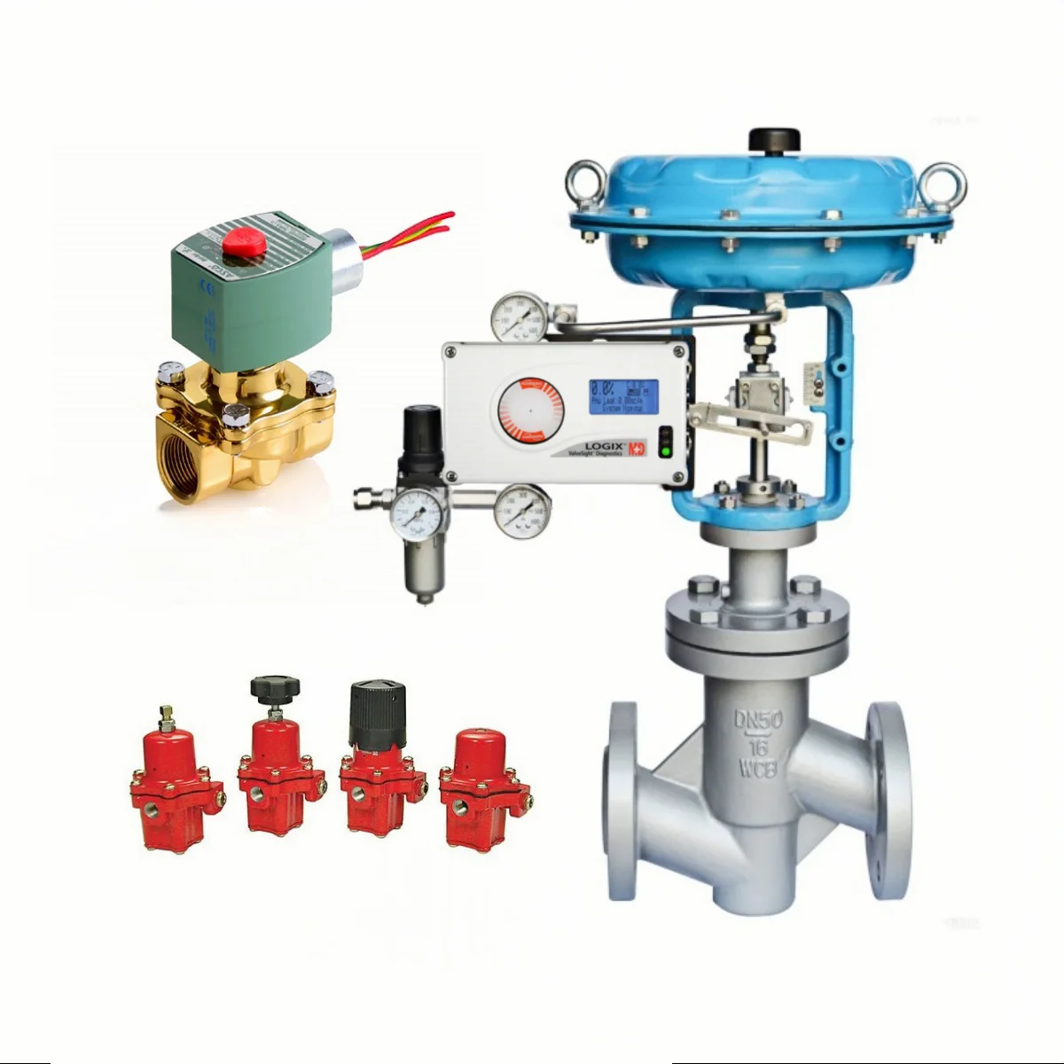 Digital Valve Positioner Flowserve 520MD Hot Sell Solenoid Valve Voltage Regulator And  Digital Valve Controller In Stock