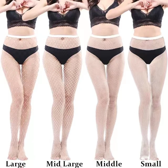 Professional Latin Dance Stocking Fishnet Toe Socks Net with Crotch Latin Dance Bodystocking Caramel Nylon Tights