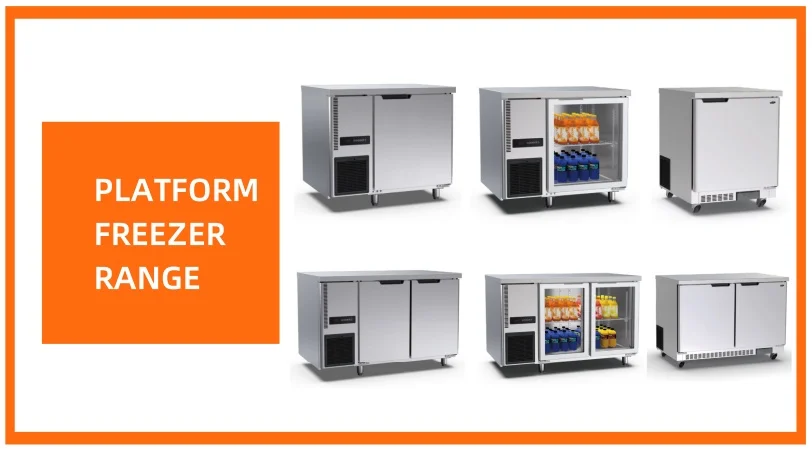 Commercial Upright French Door Chest Freezer Stainless Steel Kitchen Chiller Fridge Refrigerator Equipment for Hotel Kitchens