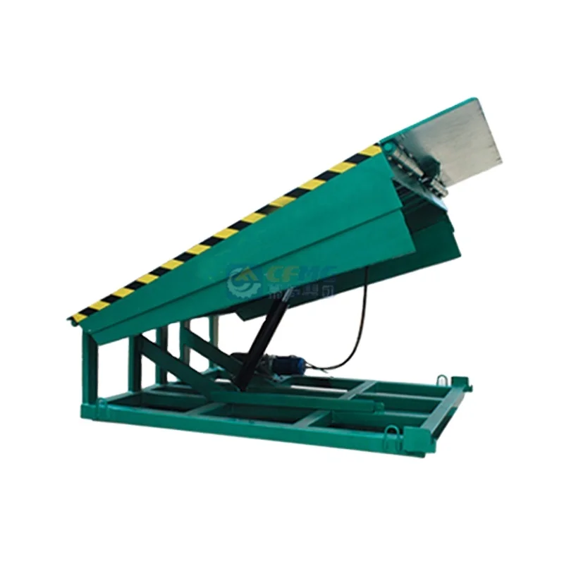 Stationary dock leveler for logistics park  exquisite container load ramp hydraulic ramp lift