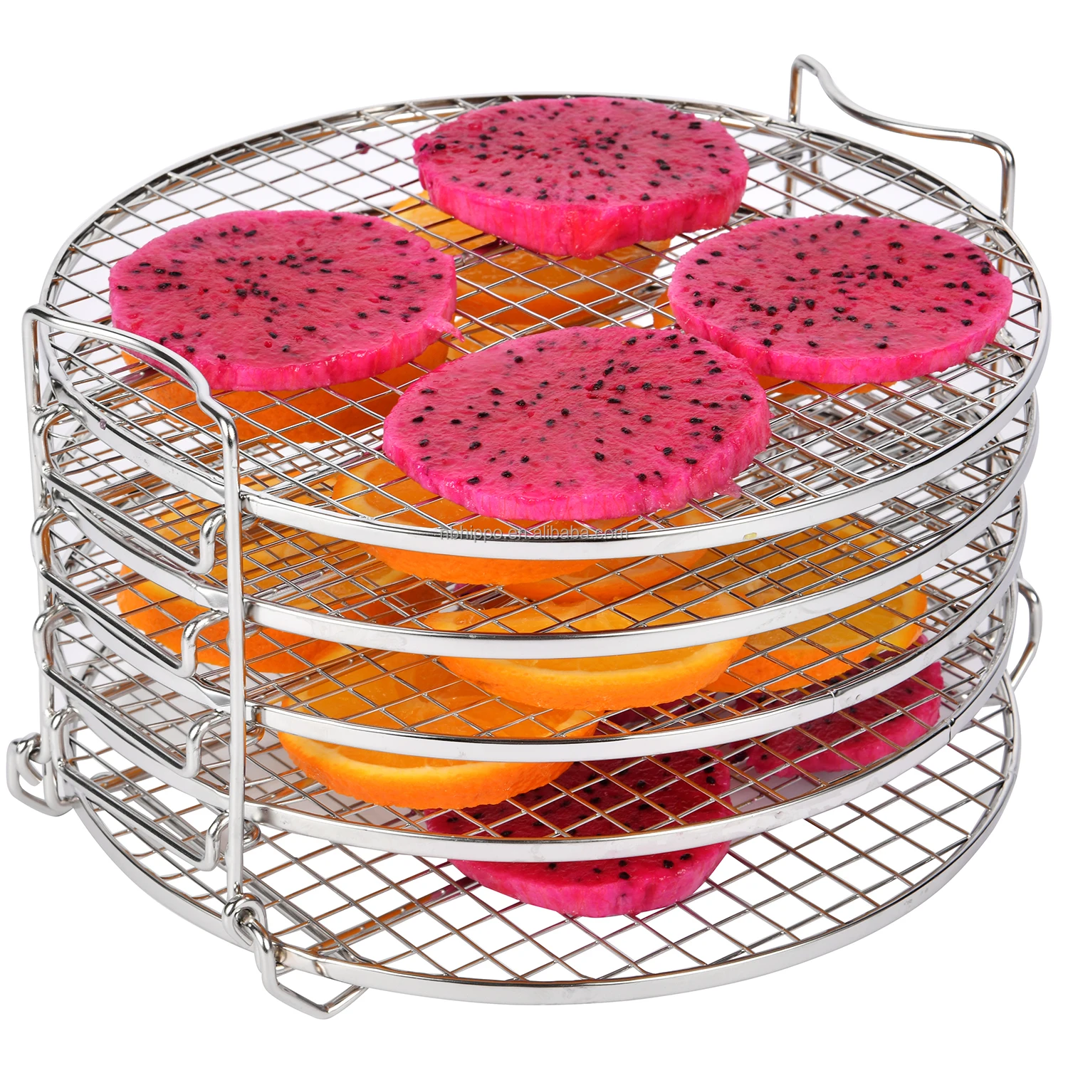 
spare parts for blender Stainless Steel 5 tiers Stackable rach dehydrator rack 