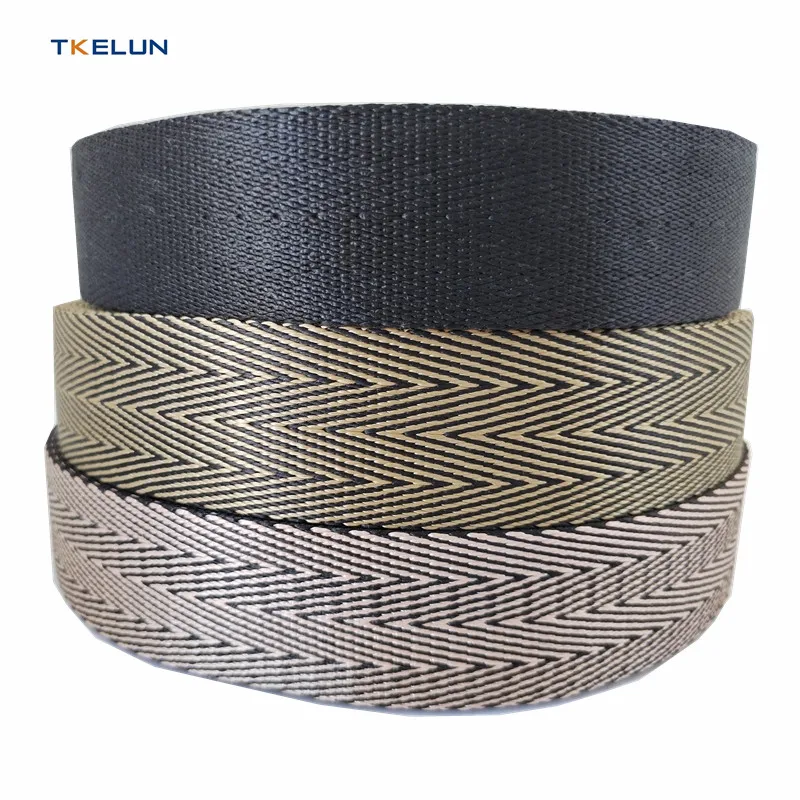 38mm 1.5inch Cut Proof Safety Webbing UHMWPE Webbing For Bag Shoulder Strap