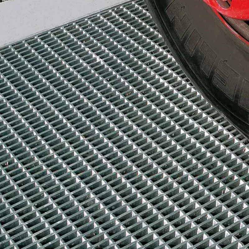 Mild steel grating Outdoor drainage grate Metal grate for deck