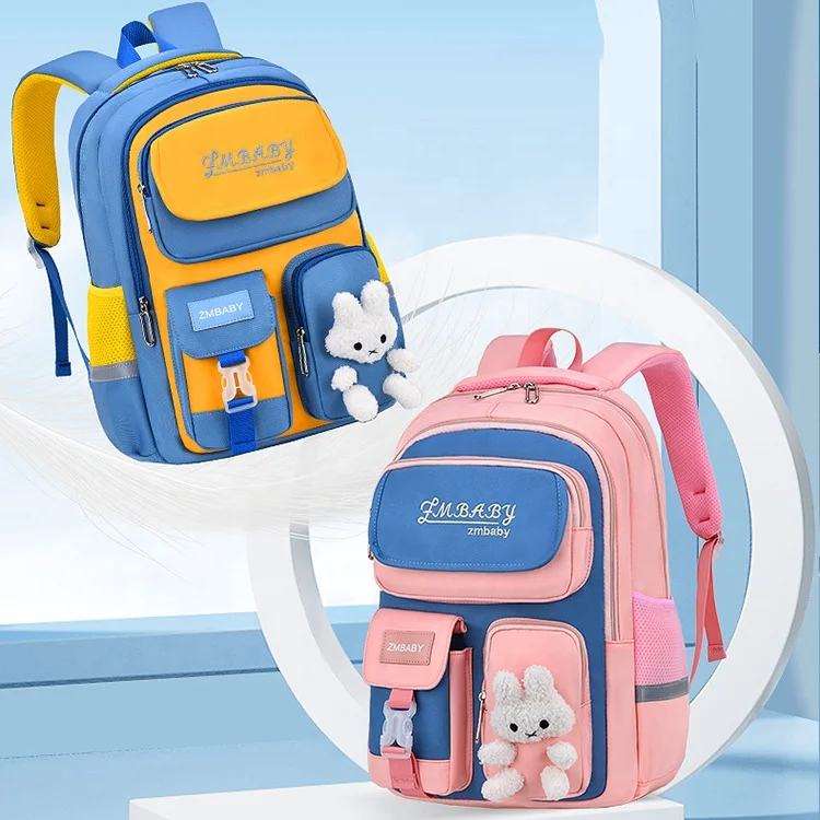 New Waterproof Oxford Kids Bagpack Custom LOGO Backpack Mochila Durable Boy Girl School bags With OEM LOW MOQ