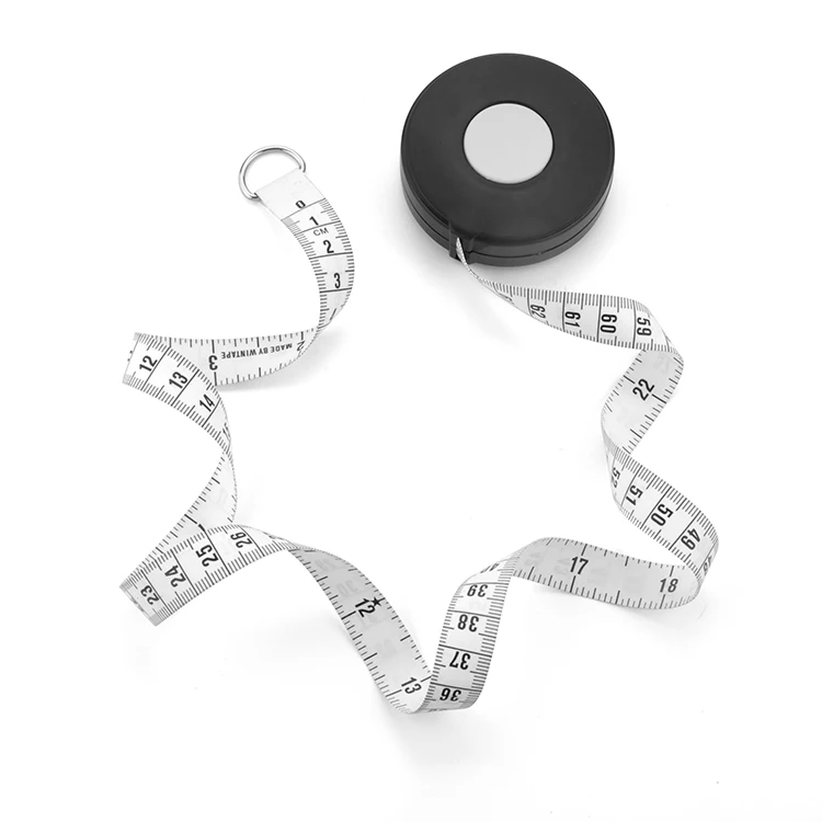 Wintape 100inch 2.5m Logo Custom Simple Soft Tape Measures Tailoring Measuring Type Gift Sport Round Retractable Metre Ruban