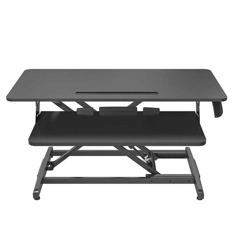 Multifunctional Mini Portable Computer Stand Black double Folding Laptop Gaming Table for Bed Office Home