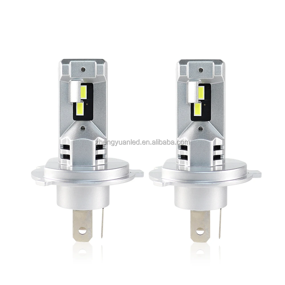 2023 Luxfighter Q12 sliver H4 24000LM 100w CANBUS CSP7035 COB 6500K led headlight bulbs halogen HID XENON kit