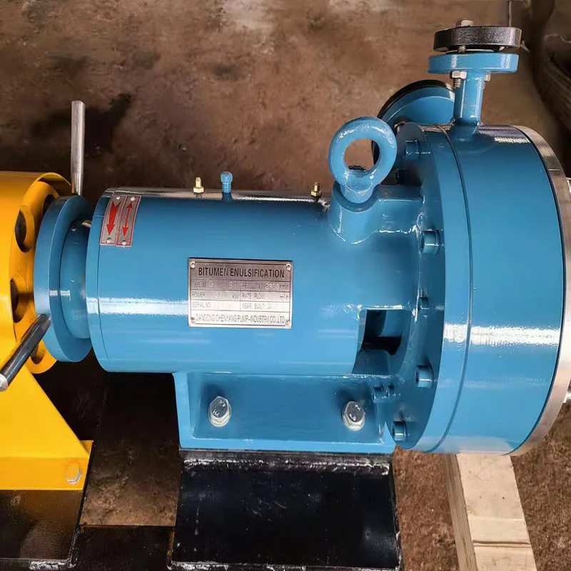 Industry colloid mill machine use in bitumen emulsion for sale sprayer