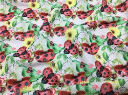 Свободный дизайн Рождественская пуля ткань пользовательский принт трикотажная ткань для девочек головной убор