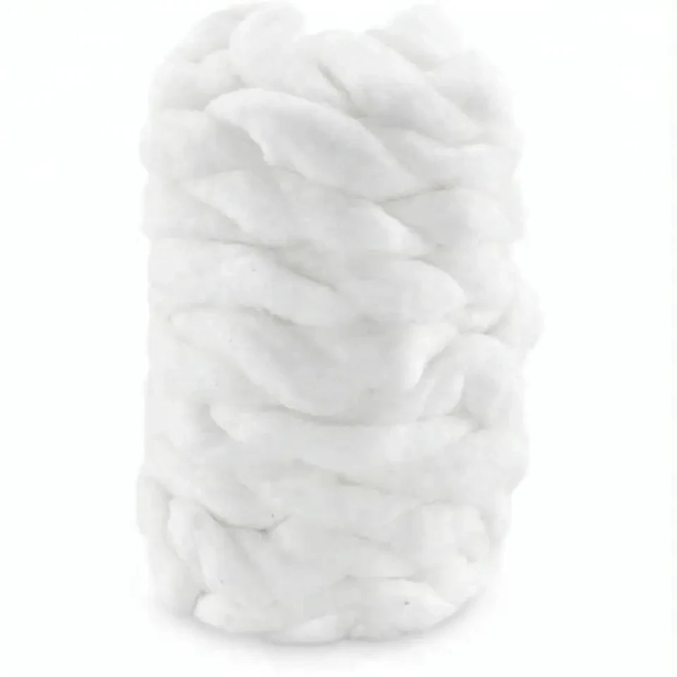 Wholesale bleached Absorbent Cotton Silver/Cotton Strip/Cotton Coil for beauty nail hair SPA  salon