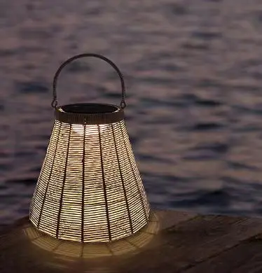 rattan garden solar lights outdoor waterproof fiber optic led mini spot light 1w for decoration