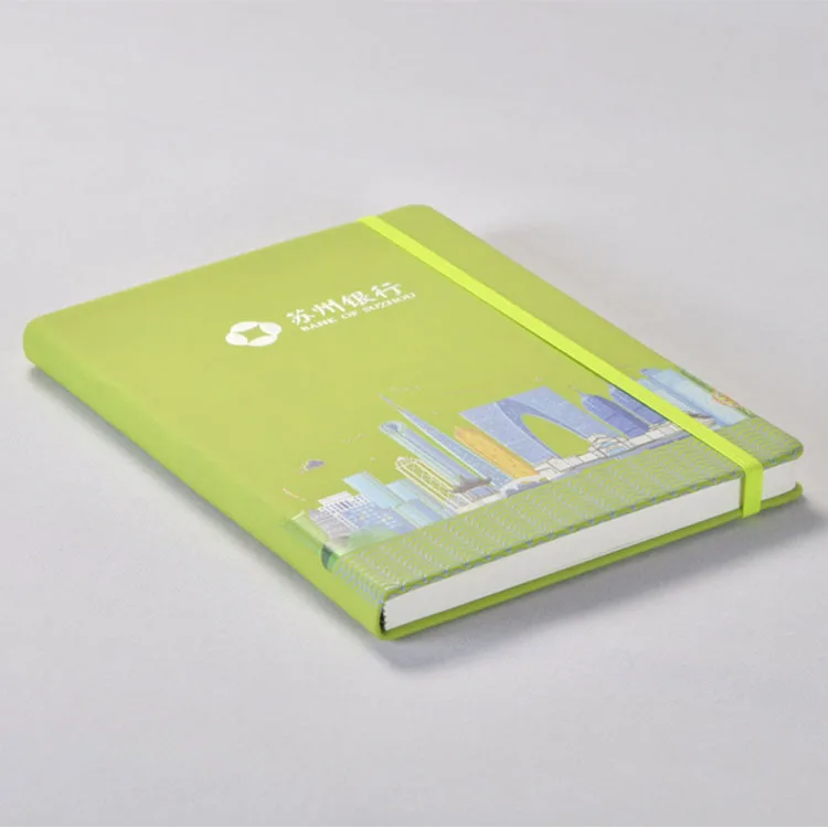 Wholesale A5 size pu leather hard cover inspirational journals custom printed sale