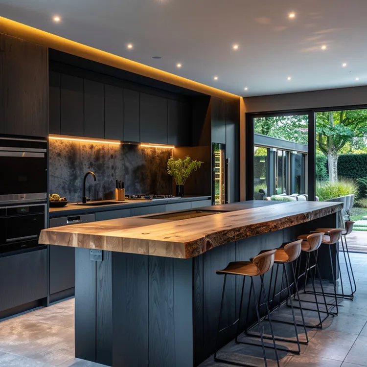 CBMmart Custom Design Luxury White Shaker PVC Modern High Gloss Acrylic Designs Kitchen Cabinet Sets Made In China For Kitchen