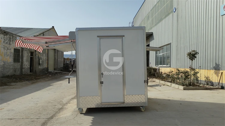 Outdoor Food Stall Kiosk Coffee Shop Bakery Equipment Food Kiosk