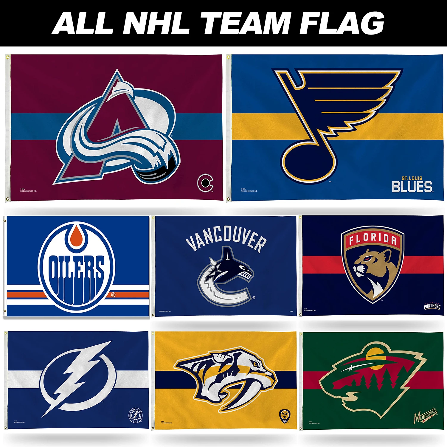 NHL Promotional Product Hot Sale Chicago Blackhawks flags 3x5ft 100%Polyester hockey custom Chicago Blackhawks flags