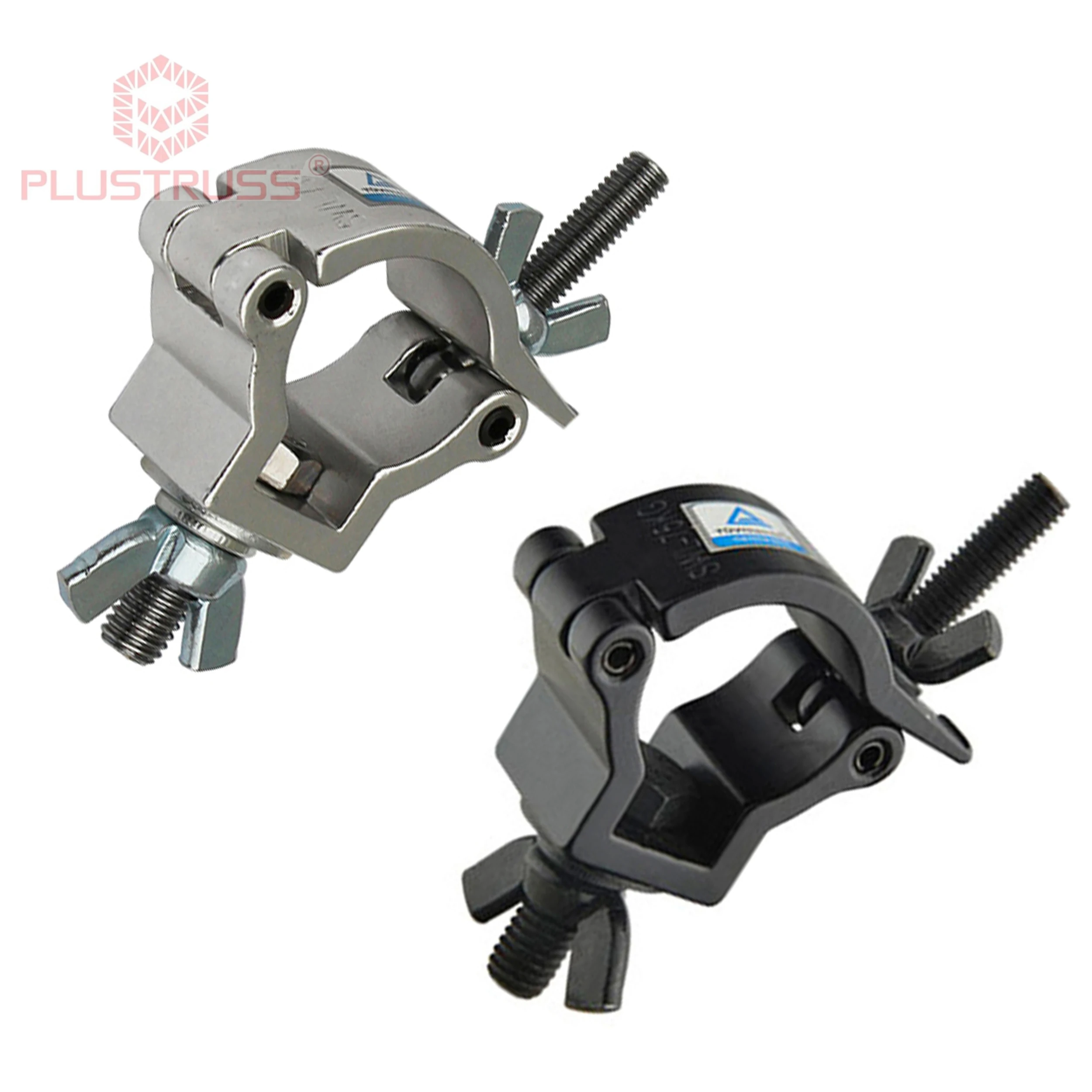 Трубка 32-35 мм нагрузка 75 кг трубный зажим крюк для фермы алюминиевая сценическая осветительная ферма ЗАЖИМ КРЮЧОК JR зажим G3501