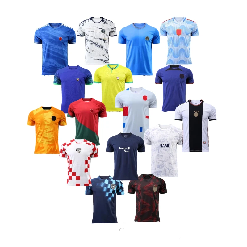 Retro Futbol Jersey Soccer Wear T Shirt Brazil German Italy Portugal Netherlands Jersey For Team