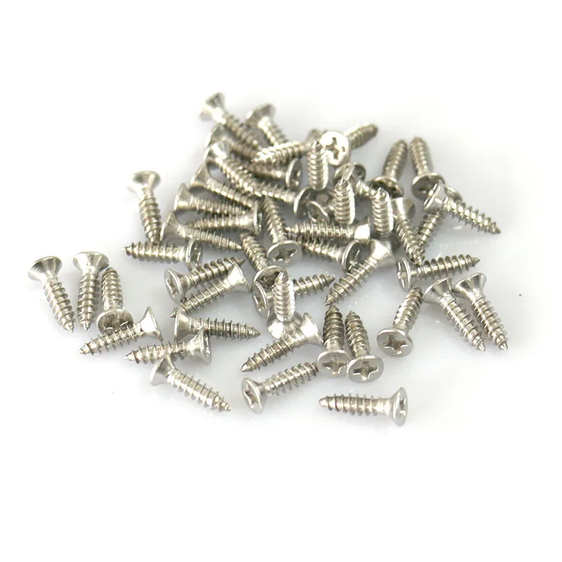 Advertising door plate stainless steel metal 5CM letter wall screw hole number plate