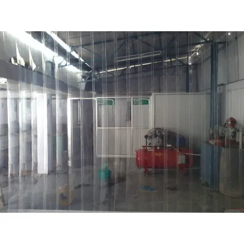 Plastic Vinyl Strip Curtain for Walk in Freezers, Coolers & Warehouse Doors