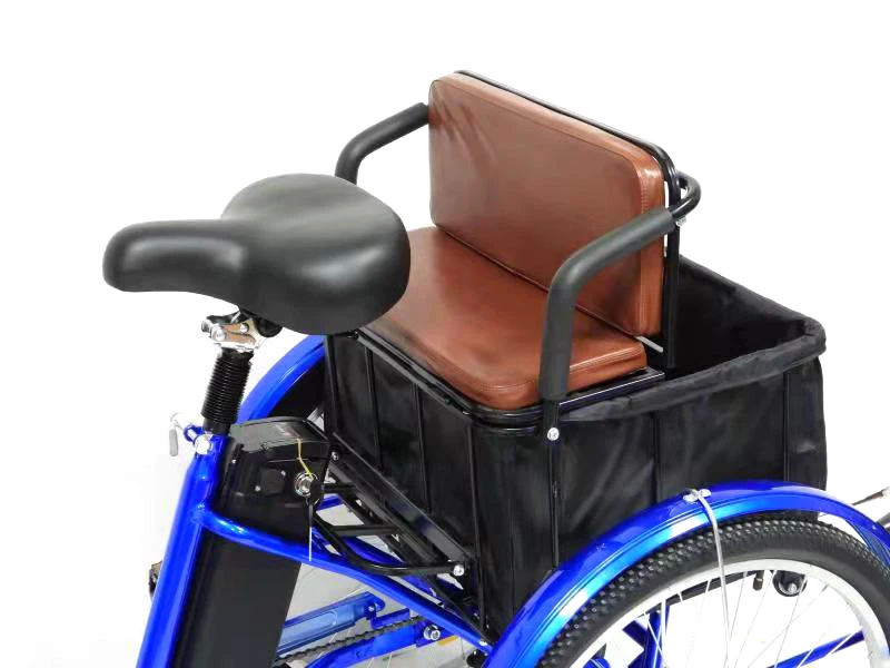 24 inch 2024 new model hot sale tricycle bike cargo/ 3 wheel tricycle bike with passenger seat