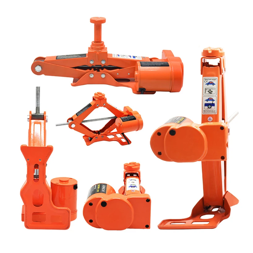 Hot Sell Car Electric Jack  Tire Removal Electric Car Jack With Compressor For Other Car Tools