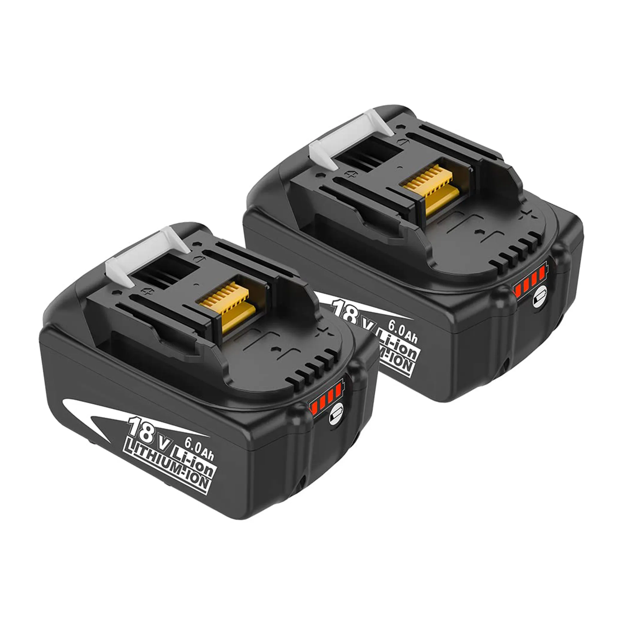 Аккумуляторы bl1850b 18 в makita akku 6 Ач вольт для bl1860b bl1850 беспроводного электроинструмента