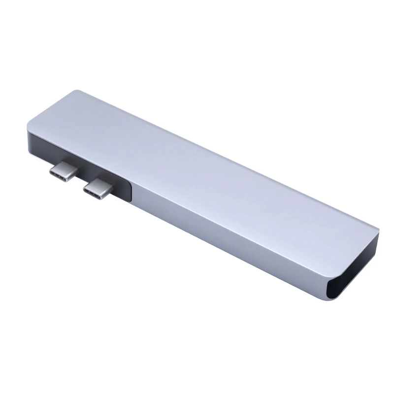 7 в 1 Тип c комбинированный HDTV + TF USB3.0 * 2 PD адаптер Type C концентратор для macbook