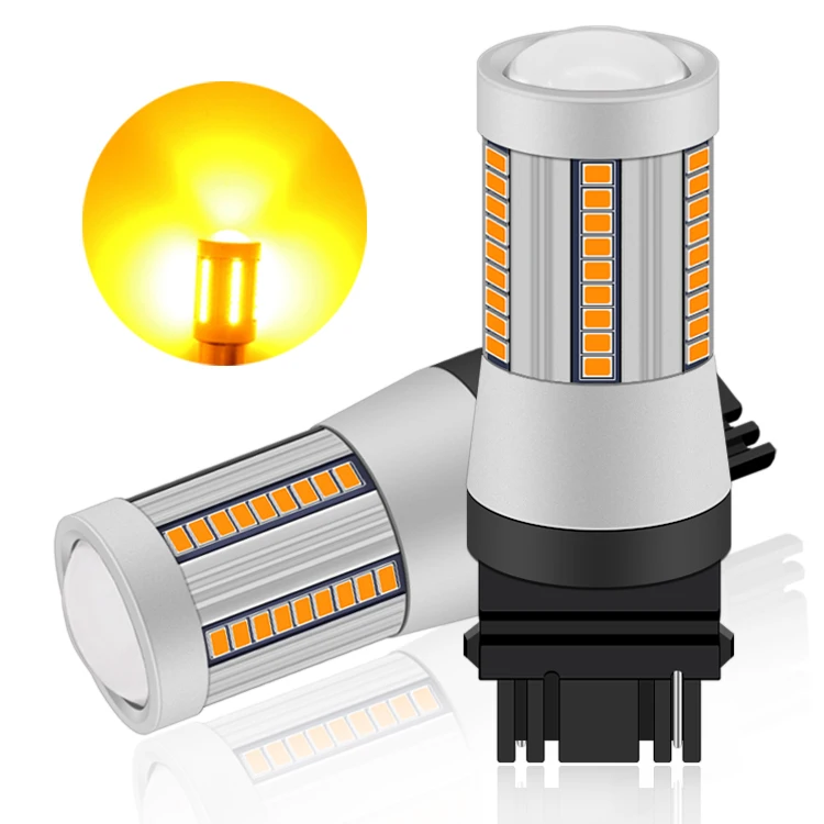 Canbus t20 Led car lights 7440 3156 1156 Turn signal light 2016 66SMD